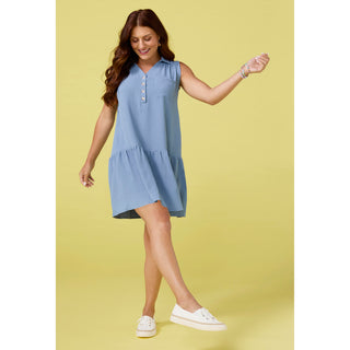 Rowan Sleeveless Collar Dress