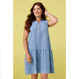 Rowan Sleeveless Collar Dress