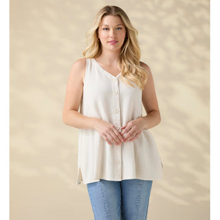 Tessa Reversible Tank with Pockets