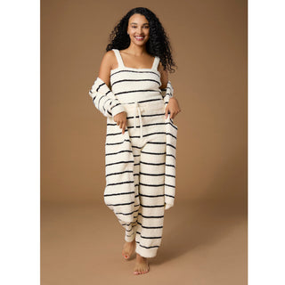Laidback Luxe Tank Top - Black Stripe