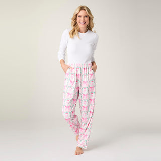 Dreamland Pants - Blush Santa
