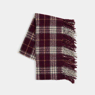 Elysia Oblong Scarf - Eggplant