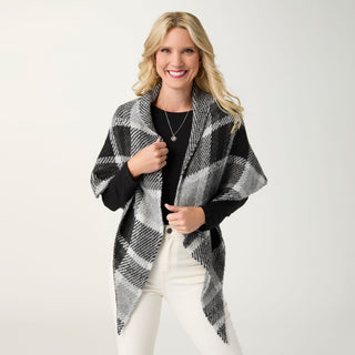 Soren Triangle Scarf - Grey