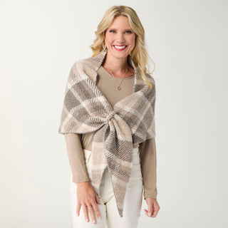 Soren Triangle Scarf - Tan