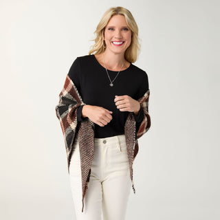 Soren Triangle Scarf - Brick
