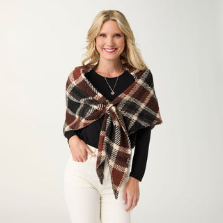 Soren Triangle Scarf - Brick