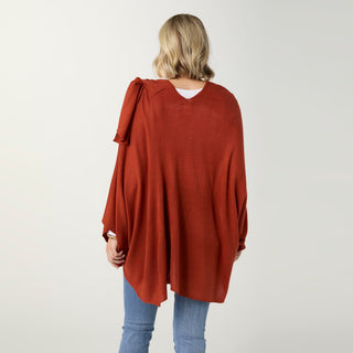 Kiara Pull Thru Wrap - Rust