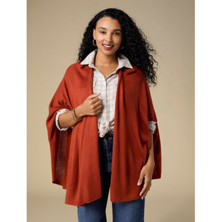 Kiara Pull Thru Wrap - Rust