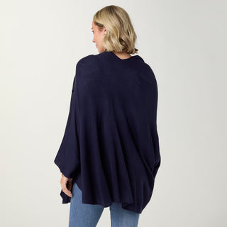 Kiara Pull Thru Wrap - Navy