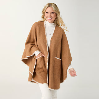 Brynlee Cape - Camel