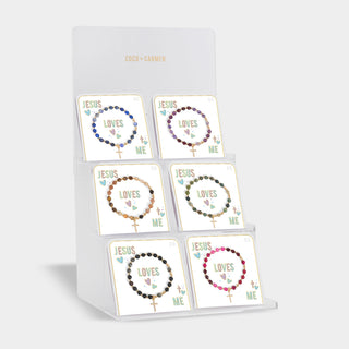 Jesus Loves Me Assortment with Display - Mixed