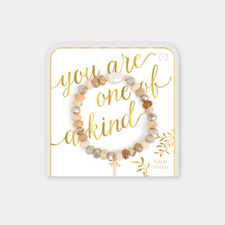 You are One of a Kind Bracelet - Light Natural