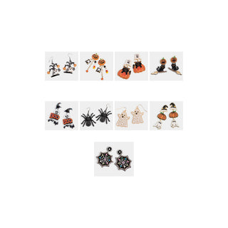 Halloween Earrings Assortment - Mixed