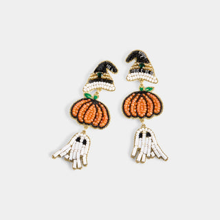 Spooky Time Earrings - Multi