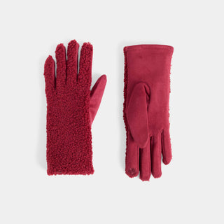 Sherpa Touchscreen Gloves - Red