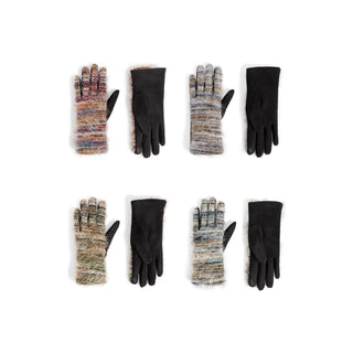 Eyelash Touchscreen Gloves Assortment - Mixed