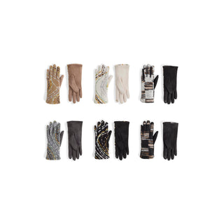 Felted Touchscreen Gloves Assortment - Mixed
