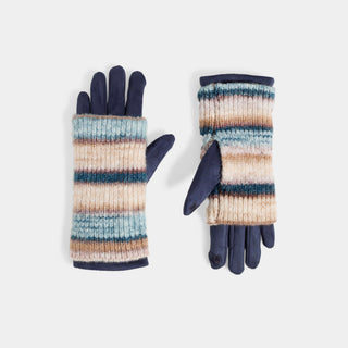 3-in-1 Touchscreen Gloves - Dark Blue