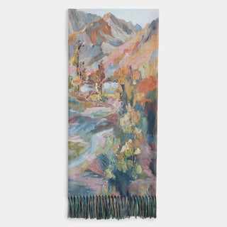 Scenic 2-in-1 Scarf - Mountain Range