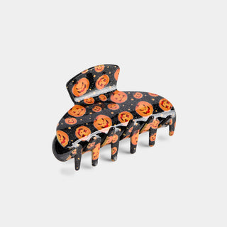 Pumpkin Hair Clip - Orange