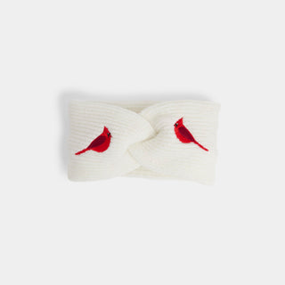 Cardinal Headband - Winter White