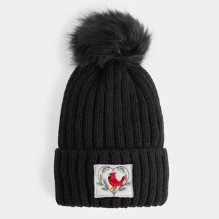 Cardinal Love Hat - Black