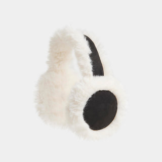 Suede Ear Muffs - Black