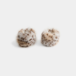 Animal Fur Cuffs - Light