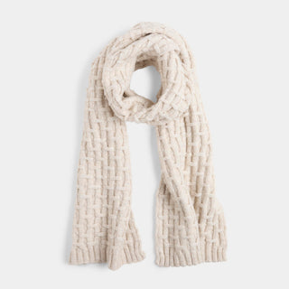 Precious Weave Scarf - Oatmeal