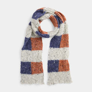 Light Flurries Scarf - Burn/Navy