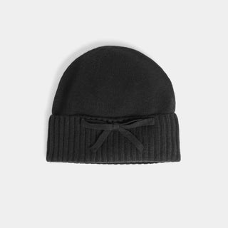 Classic Bow Hat - Black