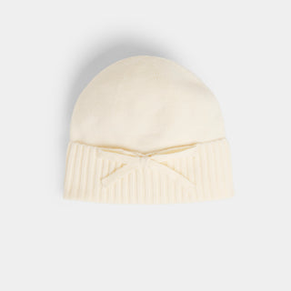 Classic Bow Hat - Cream