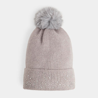 Snow Shimmer Hat - Grey