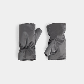 Slickster Fingerless Gloves - Silver