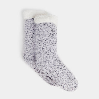 Feel Good Slipper Socks - Purple Pop