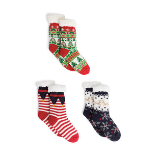 Holiday Dreaming Slipper Socks Assortment - Mixed