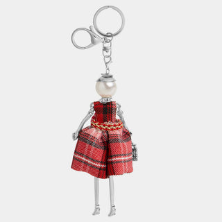 Charming Ladies Bag Charm + Key Fob - Rosemary