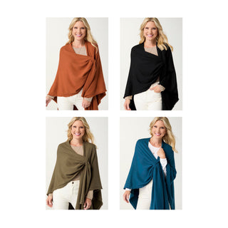 Heavenly-Luxe Pull Thru Wrap with Fringe Assortment Pack - Mixed