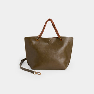 Ayesha Mini Tote w/ Braided handle