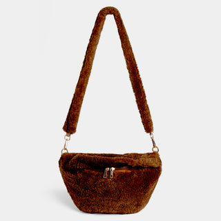 Arleigh Sherpa Sling Bag - Rust