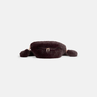 Arleigh Faux Fur Crossbody - Chocolate