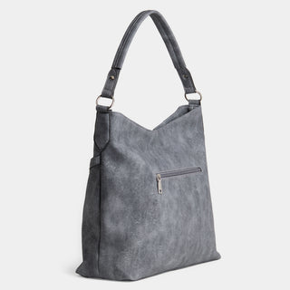 Fairlee Hobo w/ Belt Strap - Ashy Grey