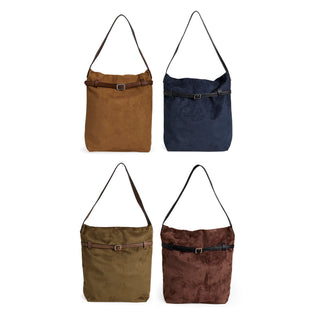 Faux Suede Bucket Bag Assortment Pack - Mixed