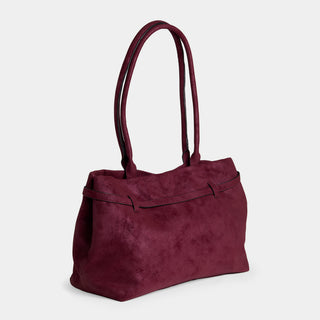Herma Tote w/ Long Straps - Wine