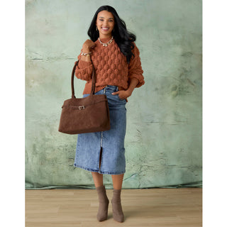 Herma Tote w/ Long Straps - Tan