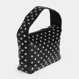 Merritt Studded Tote - Black