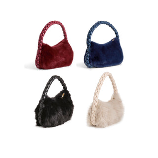 Milania Faux Fur Tote Assortment Pack - Mixed