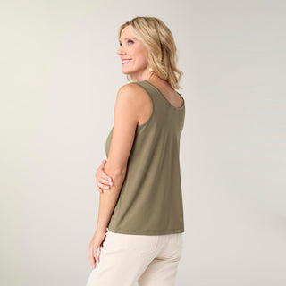 Soft Landing Tank - Dusty Olive