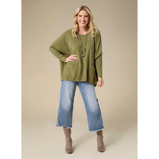 Lightweight Heavenly-Luxe Textured Knit Poncho - Beige Heather
