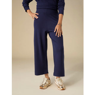 Lightweight Heavenly-Luxe Hooded Sweater - Patriot Blue